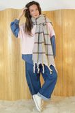 Billy Twist Tassel Scarf C