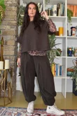 Bobby Mesh Layering Top Aliyah Leopard Chocolate