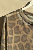 Bobby Mesh Layering Top Leopard Mucky Olive /20 pre order due approx 5 days
