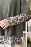 Bobby Mesh Layering Top Leopard Soft Khaki /7=