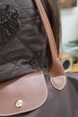 Bon Voyage Fold Travel Tote Bag Chocolate