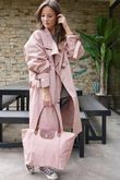 Bon Voyage Fold Travel Tote Bag Rosewood /5 =