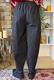 Burlington Stretch Button Pocket Barrel Pant Black