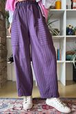 Burlington Stretch Button Pocket Barrel Pant Fig