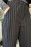 Burlington Stretch Carrot Leg Trouser Black