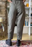 Burlington Stretch Carrot Leg Trouser Dark Khaki