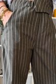 Burlington Stretch Carrot Leg Trouser Dark Khaki