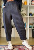 Burlington Stretch Carrot Leg Trouser Navy