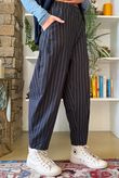 Burlington Stretch Carrot Leg Trouser Navy