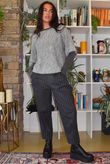 Burlington Stretch Carrot Leg Trouser Slate
