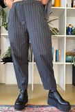 Burlington Stretch Carrot Leg Trouser Slate