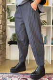 Burlington Stretch Carrot Leg Trouser Slate