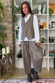 Burlington Stretch Waistcoat Earth