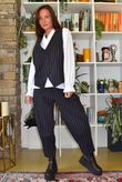 Burlington Stretch Waistcoat Navy