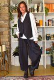 Burlington Stretch Waistcoat Navy