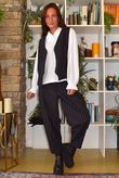 Burlington Stretch Waistcoat Navy
