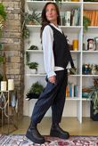 Burlington Stretch Waistcoat Navy