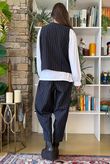 Burlington Stretch Waistcoat Navy