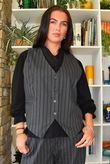 Burlington Stretch Waistcoat Slate