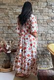 Calista Tie Back Dress Naturals  