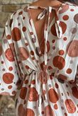 Calista Tie Back Dress Naturals  