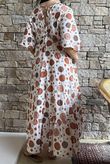 Calista Tie Back Dress Naturals  
