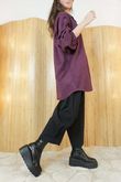 Carina Suedette Shirt Damson /11=