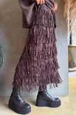 Cha Cha Tube Skirt Chocolate