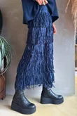 Cha Cha Tube Skirt Navy 