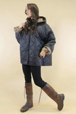 Chester Hooded Short Padded Coat Black 