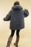 Chester Hooded Short Padded Coat Black 