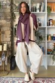 Classic Portobello Scarf Deep Damson 