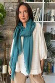 Classic Portobello Scarf Persian Green **