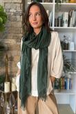 Classic Portobello Scarf Racing Green /20