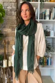 Classic Portobello Scarf Racing Green /20