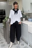 Conrad Box Cotton Knit White /20 Pre order 1 week 