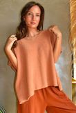 Conrad Cap Sleeve Tank Amber Glow