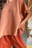 Conrad Cap Sleeve Tank Amber Glow