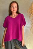 Conrad Cap Sleeve Tank Blackcurrant