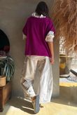 Conrad Cap Sleeve Tank Blackcurrant