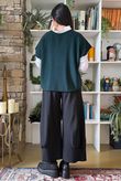 Conrad Cap Sleeve Tank Dark Bottle Green