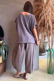 Conrad Cap Sleeve Tank Earth