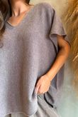 Conrad Cap Sleeve Tank Earth
