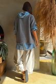Conrad Cap Sleeve Tank Mid Grey Marl