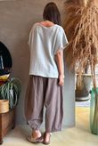 Conrad Cap Sleeve Tank Oat