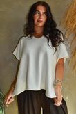 Conrad Cap Sleeve Tank Winter White