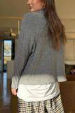 Conrad Classic Turtle Neck Knit Mid Grey /10