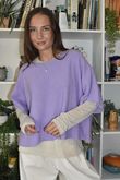 Conrad Layer Knit Amethyst 