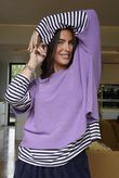 Conrad Layer Knit Amethyst