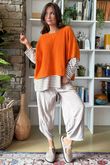 Conrad Layer Knit Aperol